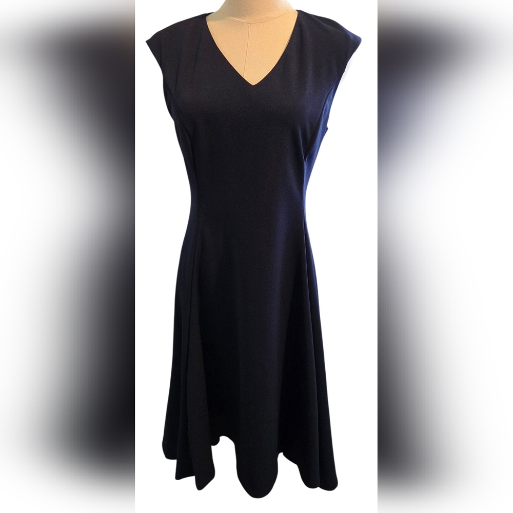 NWT DKNY Blue High-Low Dress